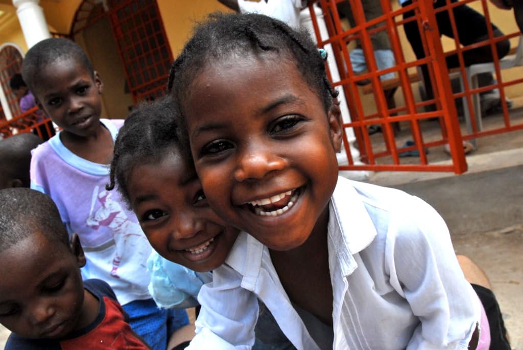 kids at lifeline haiti orphanage