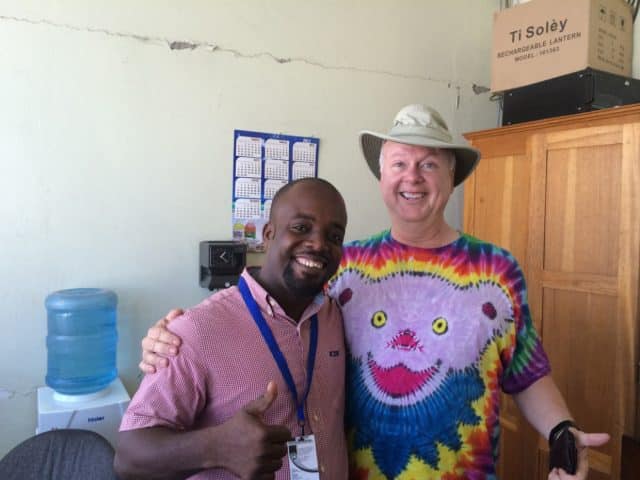 Edgar Laplante and Rich at PaP airport