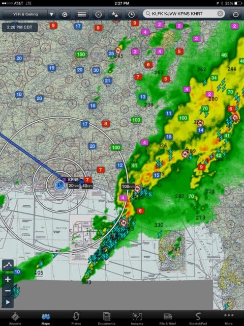 WX through Florida Panhandle