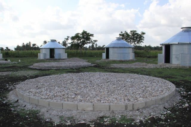 Site of the new Widows section of the Center