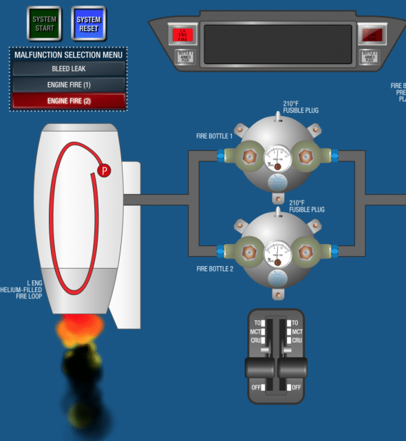 Citation recurrent training LMS engine fire lesson