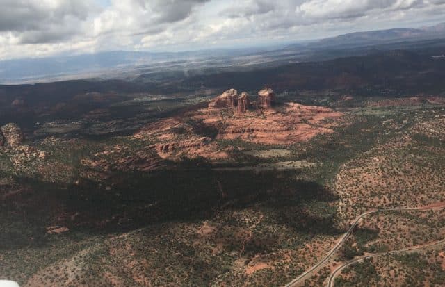 Sedona Towers Aerial View