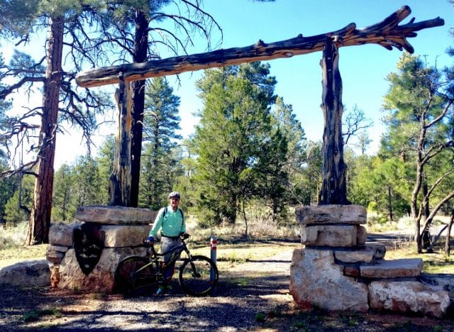 Entrance to Greenway Trail - Tusayan Grand Canyon