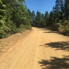 Starting the ride up to Silver Lake