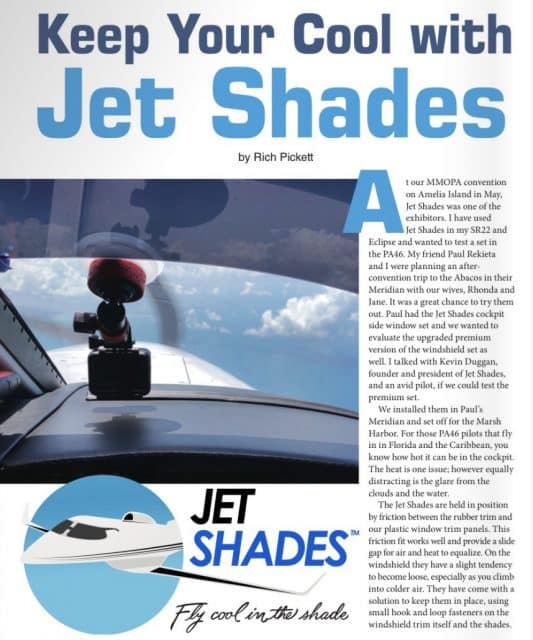 MMOPA Jet Shades Review July 2019