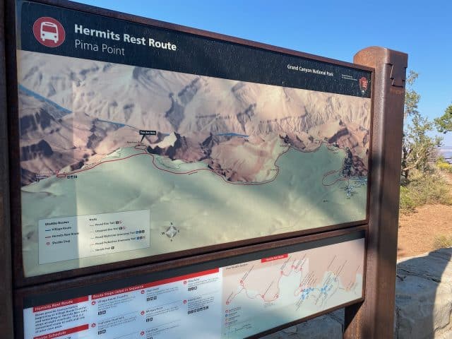 Pima Point - Hermits Rest Route