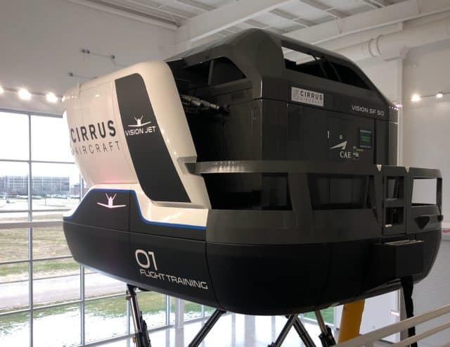 Cirrus Vision Jet Simulator