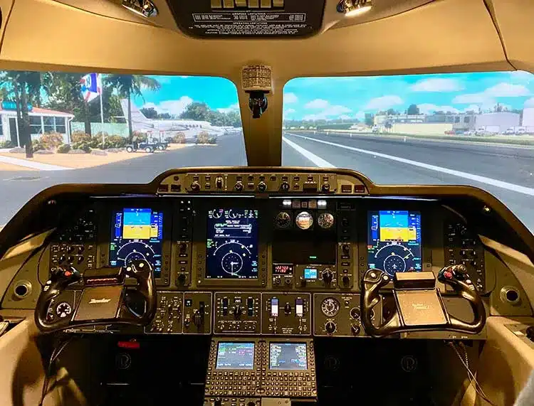 beechcraft premier 1a type rating flight simulator