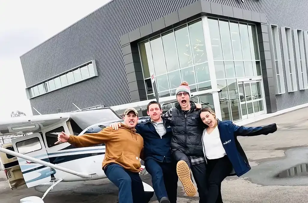 coast fbo san diego crew smitten with flying