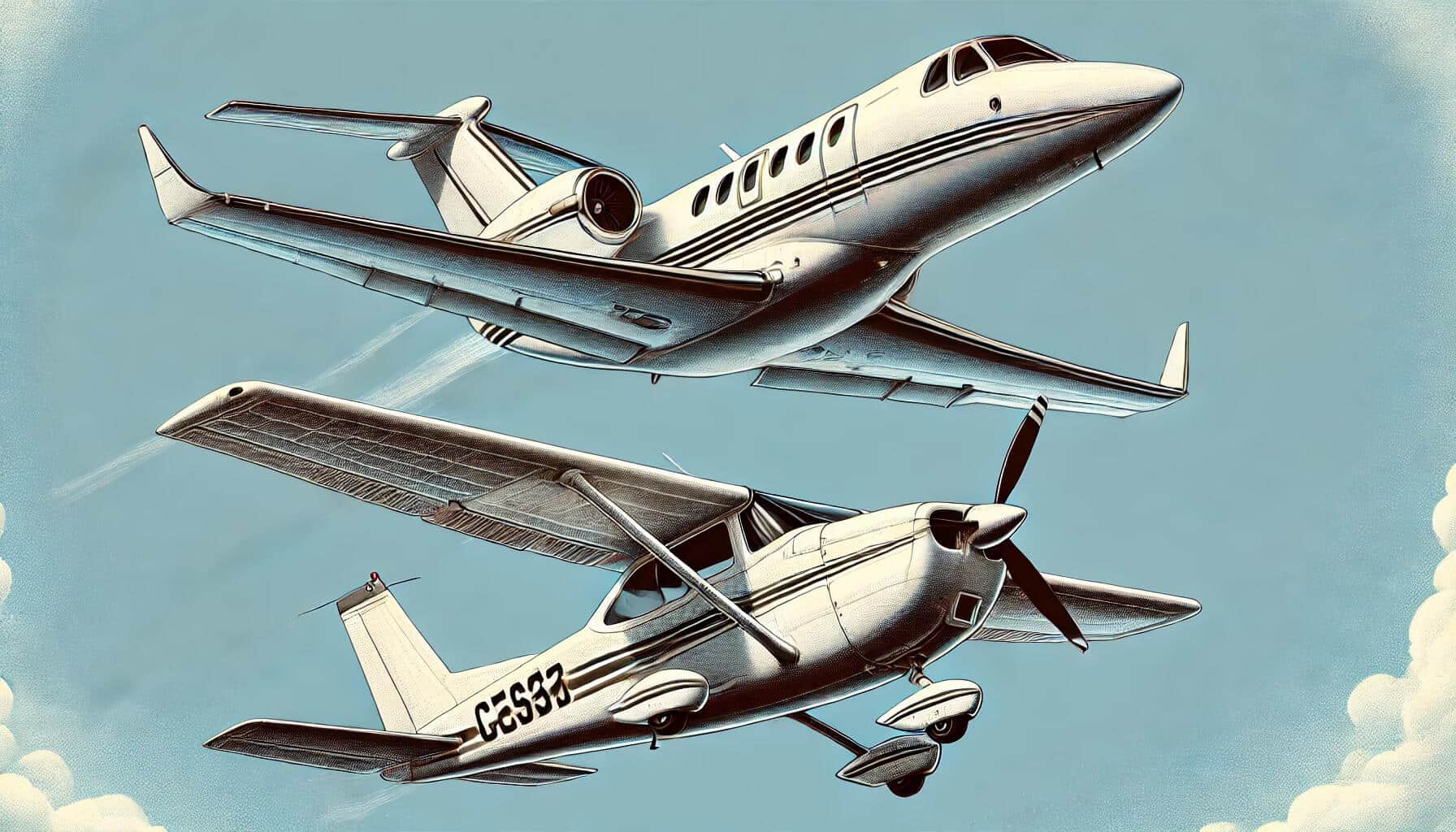 Going from a piston to a jet